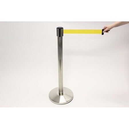 Accuform BLOCKADE RETRACTABLE BELT TAPE PRB841YL PRB841YL